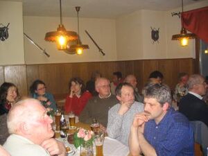 Interessiert folgten die Gäste den Ausführungen des Landrates