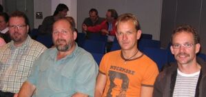 Unsere Mandatsträger bzw. Nachrücker während des Besuchs der Bayern LB in München.